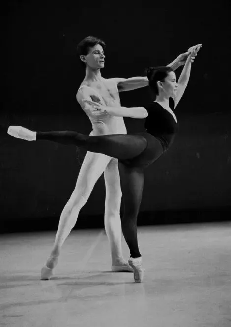 Christina-Maria Mittelmaier dancing with a partner
